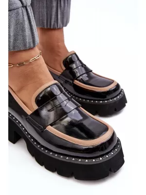 Mocasini de dama D&A MR870-32 NEGRU