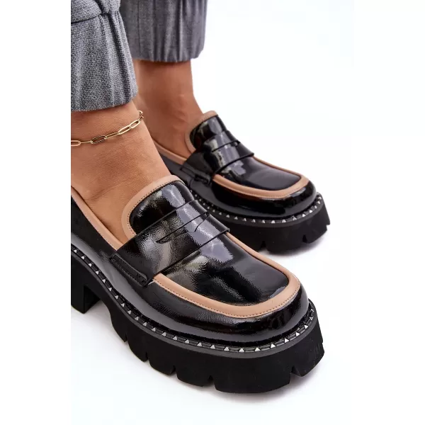  Mocasini de dama D&A MR870-32 NEGRU 