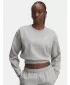 Hanorac de dama UNDER ARMOUR UA RIVAL FLEECE PIPED CREW 6007035-011 GRI