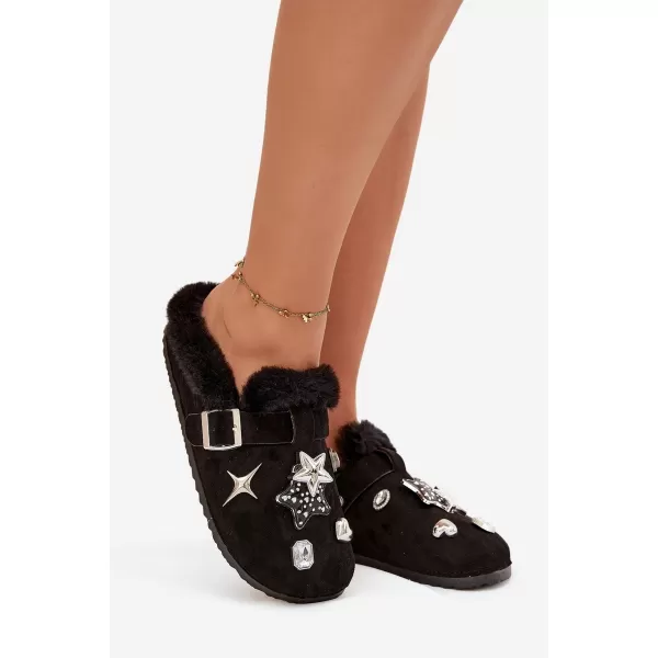  Papuci de damă BOTO THALORA 40801 NEGRU 