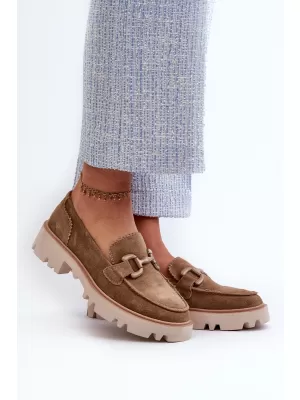 Mocasini de dama D&A TW117 MARO