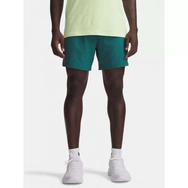  Pantaloni scurți pentru bărbați UNDER ARMOUR VANISH WOVEN 6IN SHORTS 1373718-338 VERDE 