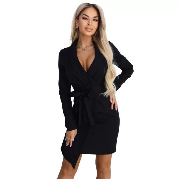  Rochie NUMOCO 670-1 NEGRU 