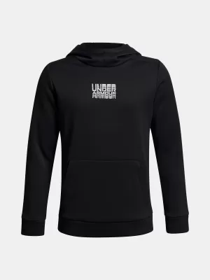 Hanorac pentru băiat UNDER ARMOUR UA ARMOUR FLC RETRO GRPHC HD 6003812-001 NEGRU