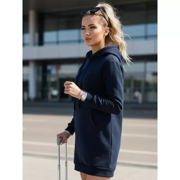  Rochie DSTREET EY1936 ALBASTRU ÎNCHIS 