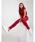 Pantaloni de trening pentru femei BASIC FEEL GOOD RV-DR-3589.06X BURGUNDIA