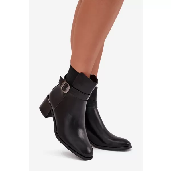  Pantofi de dama BOTO SYLIRA 38883 NEGRU 