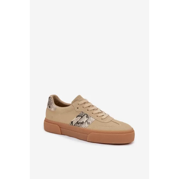  Adidasi de dama BIG STAR TT274298 BEI Pantofi Big Star 
