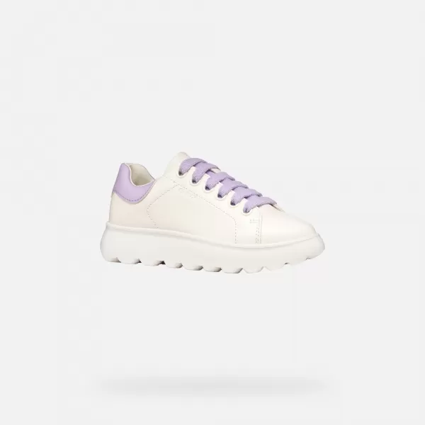  Adidași pentru fete GEOX PUFFYPOP J55MRA000BCC0761 ALB 