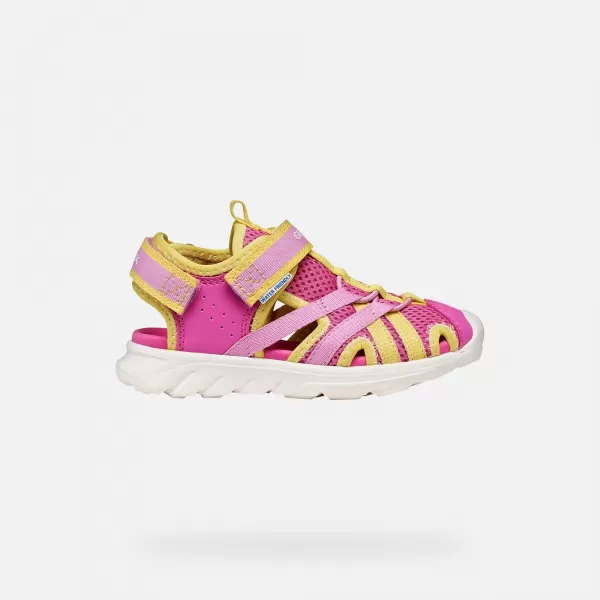  Sandale pentru fete GEOX SANDAL AIRADYUM J55MTB01454C8063 ROZ 