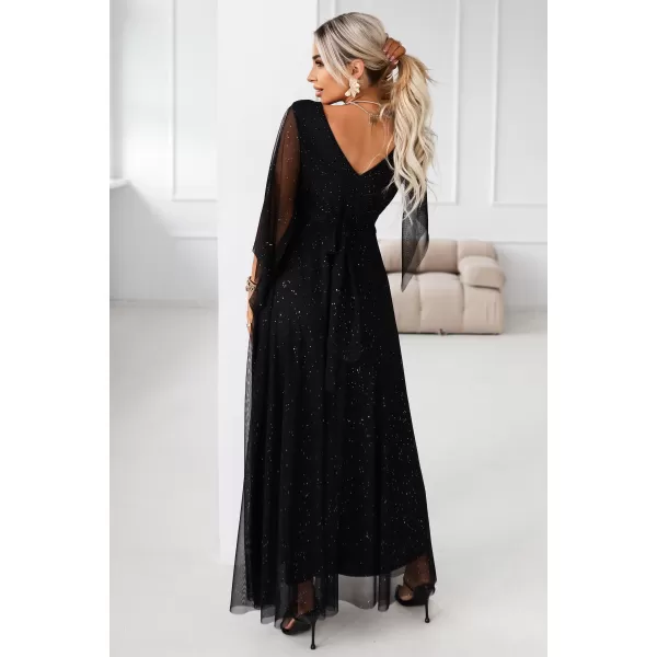  Rochie NUMOCO 655-1 NEGRU 