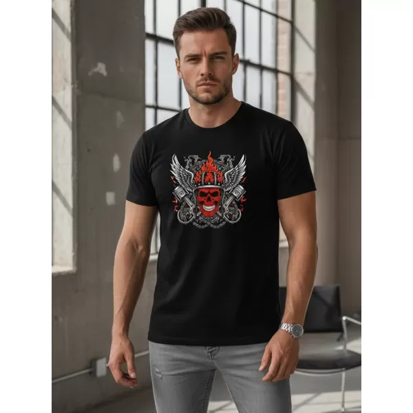  Tricou pentru bărbați DSTREET NX058R NEGRU 