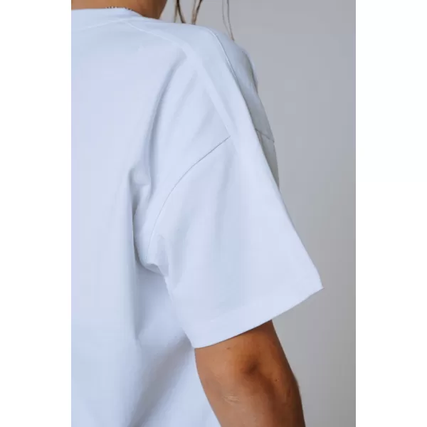  Tricou relaxat POWER 894 WHITE Nebbia 