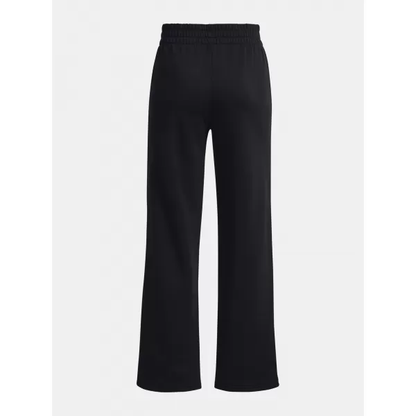 Pantaloni sport de damă UNDER ARMOUR RIVAL FLC STRAIGHT PANT 1381847-001 NEGRU 