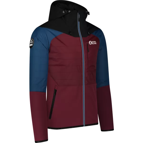  Jachetă pentru bărbați NORDBLANC FORWARD NBWJM8327 BURGUNDIA 
