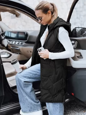 Palton de damă DSTREET TY5269 NEGRU