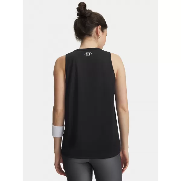  Maieu de damă UNDER ARMOUR TECH TANK SOLID 1383655-001 NEGRU 
