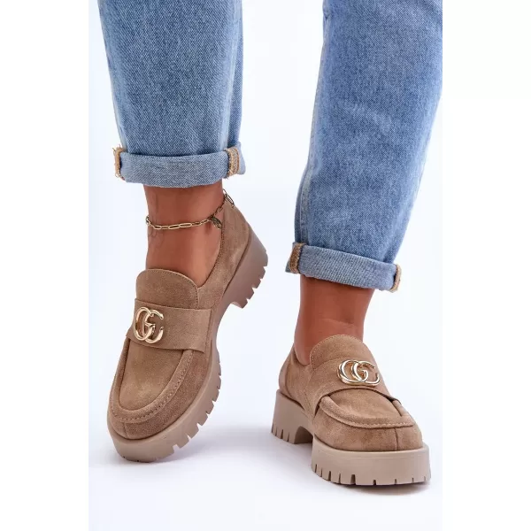  Pantofi de dama LAURA MESSI ROSEFALLS CAPPUCCINO 