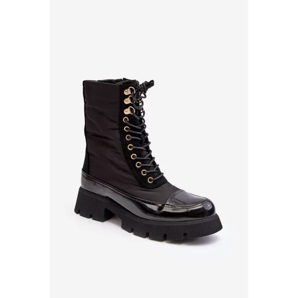  Pantofi de dama cu toc BOTO SARANEMA 27553 NEGRU 