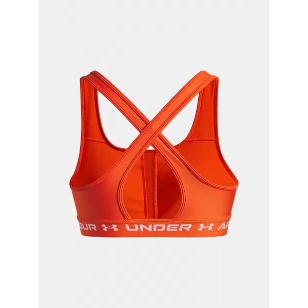  Sutien de damă UNDER ARMOUR CROSSBACK MID BRA 1361034-844 PORTOCALE 