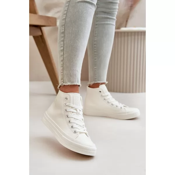  Adidași de damă BIG STAR OO274932 WHITE Pantofi Big Star 