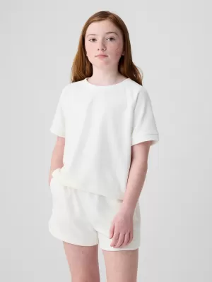 Tricou pentru copii GAP RAGLAN PULLOVER 427789-03 NOU ALB