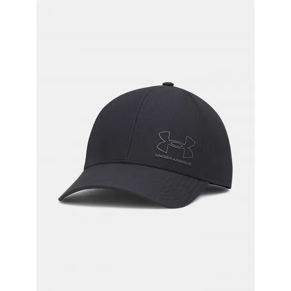  Șapcă bărbați M AV LOW STR 1383438-004 NEGRU Under Armour 