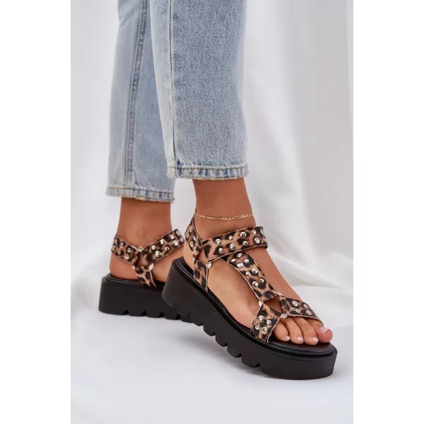  Sandale de dama BOTO TATELLIA 35653 LEOPARD 