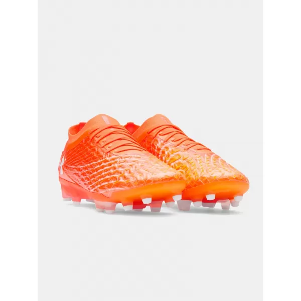  Cizme de fotbal pentru bărbați UNDER ARMOUR UA MAGNETICO ELITE 5 FG 6000544-825 PORTOCALE 