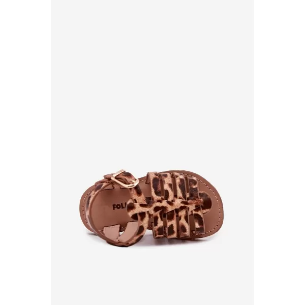  Sandale pentru copii BOTO MARIANA 38044 LEOPARD 