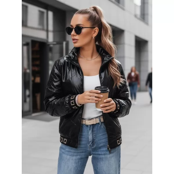  Geaca de dama DSTREET TY5292 NEGRU 