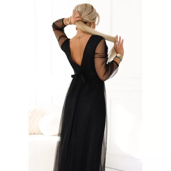  Rochie NUMOCO 664-3 NEGRU 