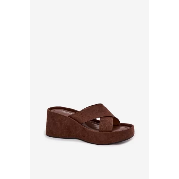  Papuci de damă BOTO CALORINE 41357 MARO 