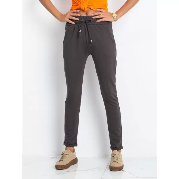  Pantaloni de trening pentru femei BASIC FEEL GOOD RV-DR-3698.08X KAKI ÎNCHIS 