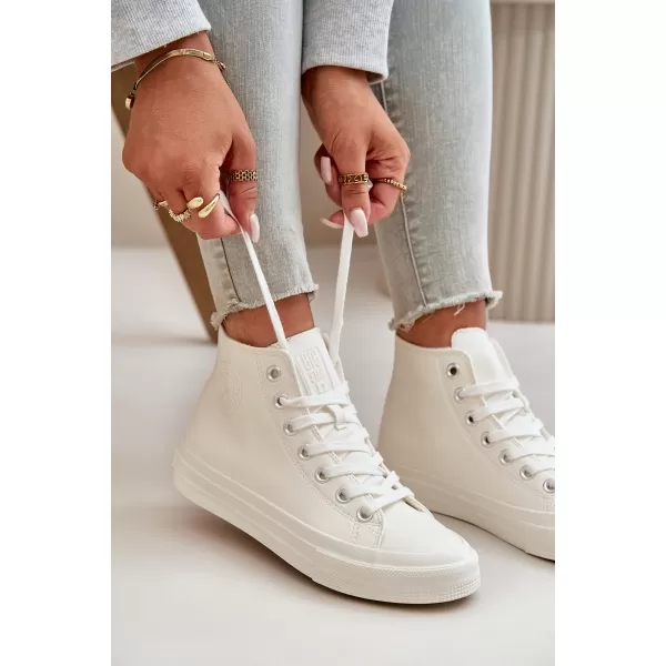  Adidași de damă BIG STAR OO274932 WHITE Pantofi Big Star 