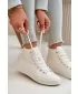 Adidași de damă BIG STAR OO274932 WHITE Pantofi Big Star