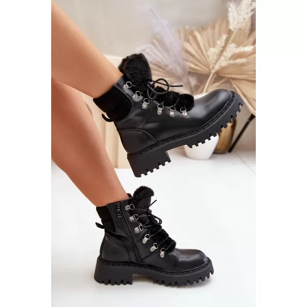  Pantofi de dama BOTO WILLATTA 34771 NEGRU 