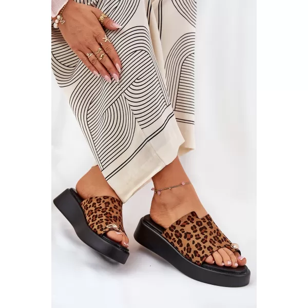  Sandale de dama BOTO SAQESSE 36267 LEOPARD 