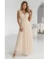 Rochie NUMOCO 637-4 BEJ ȘAMPANIE