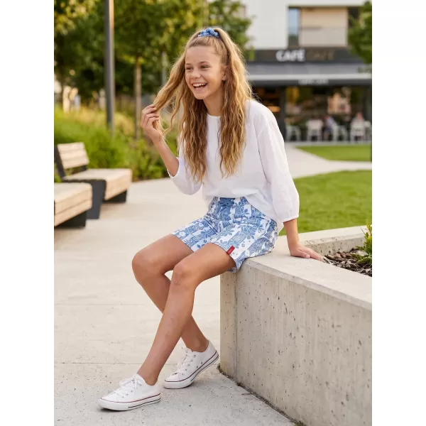  Pantaloni scurți pentru fete SAM 73 GS 14 ALBASTRU 