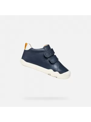 Adidași pentru băieți GEOX STEPPIEUP B465WA000CLC4211 ALBASTRU ÎNCHIS