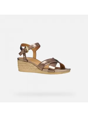 Sandale de dama GEOX ISCHIA CORDA G012728 BEJ