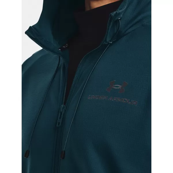  Hanorac pentru bărbați UNDER ARMOUR RUSH ALL PURPOSE FZ HD ALBASTRU 