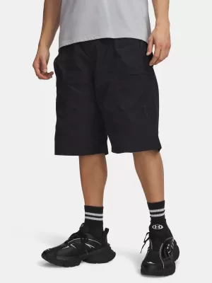 Pantaloni scurți pentru bărbați UNDER ARMOUR UA HOOPS WOVEN SHORT 6011096-001 NEGRU