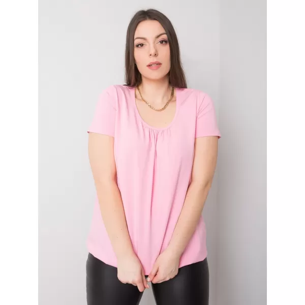  Tricou de damă BASIC FEEL GOOD RV-TS-6320.85P ROZ 