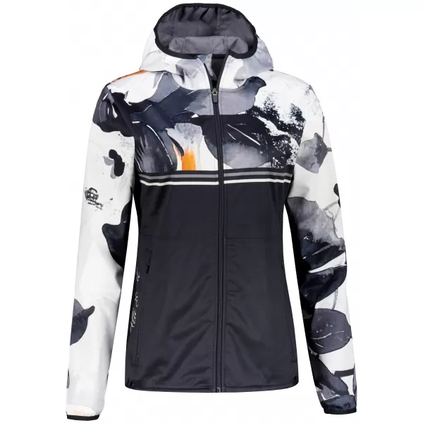  Jachetă softshell premium pentru femei ALTISPORT VOJ/ALW117JACK01 NEGRU/PORTOCALIU 