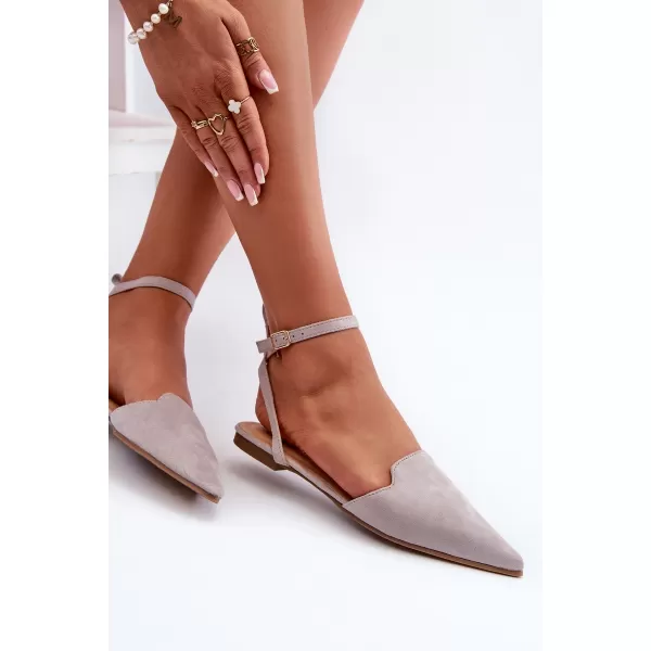  Balerini de dama BOTO ELLESARA 32771 GRI 
