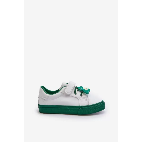  Adidași pentru copii BOTO PENNYN 32801 ALB/VERDE 