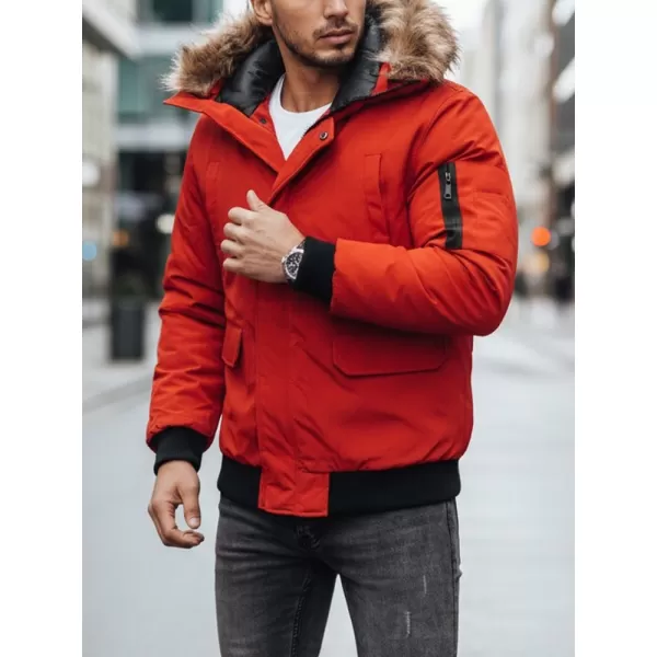  Jachetă pentru bărbați DSTREET TX2875 ROŞU 