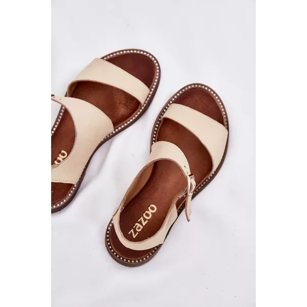  Sandale de dama ZAZOO 3014 BEJ 